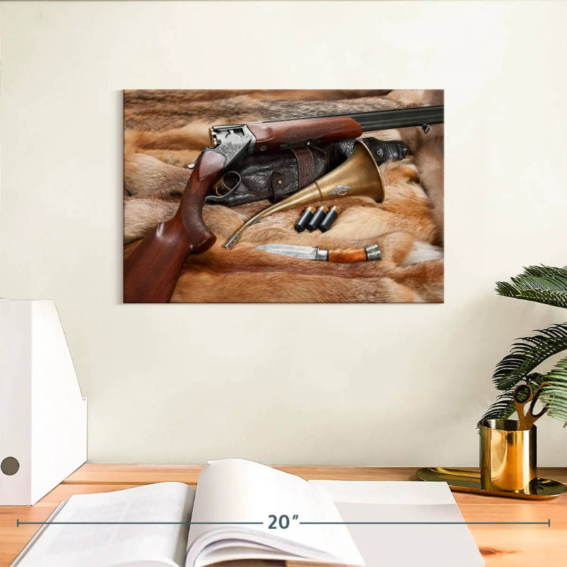 Senne Hunting Things, 8" H x 12" W