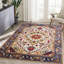 Tapis lavable antidérapant 6 x 9 po Vintage Bohemia