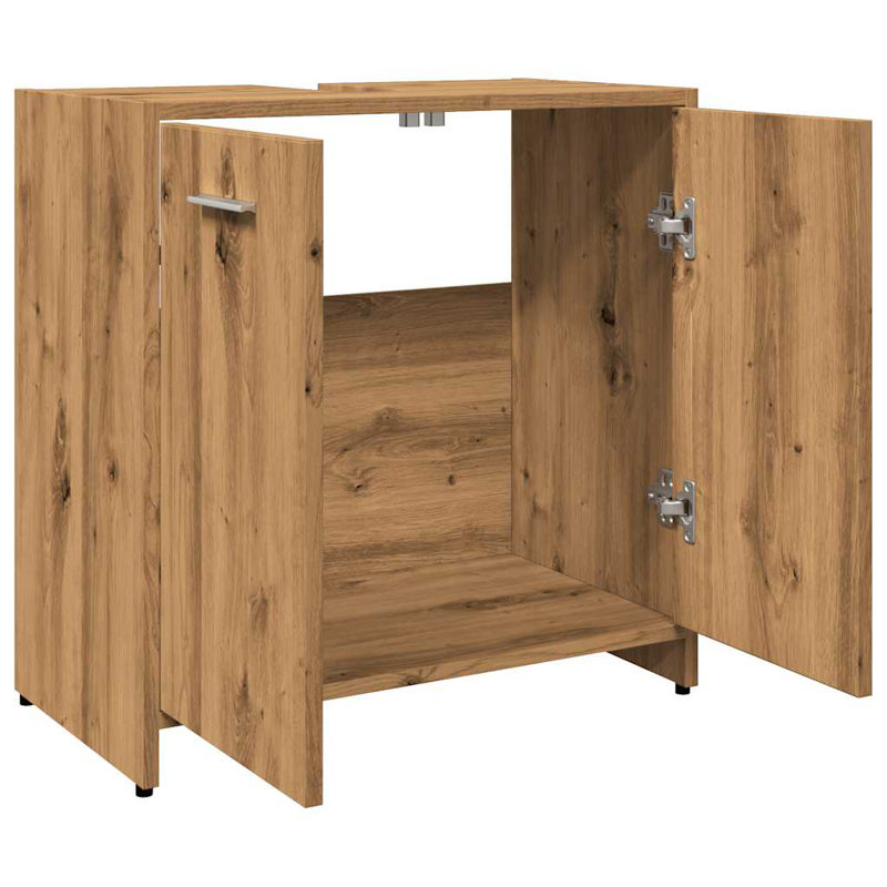 Avrumy Bathroom Cabinet, Artisan Oak