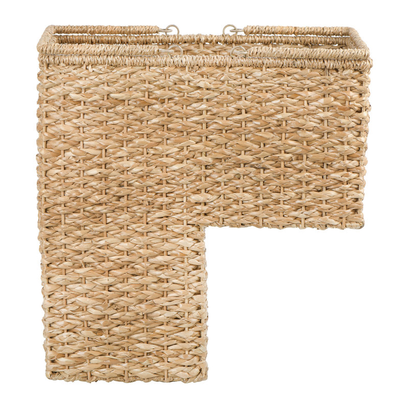 Bangkuan & Rattan Panier d'escalier avec poignée, Naturel