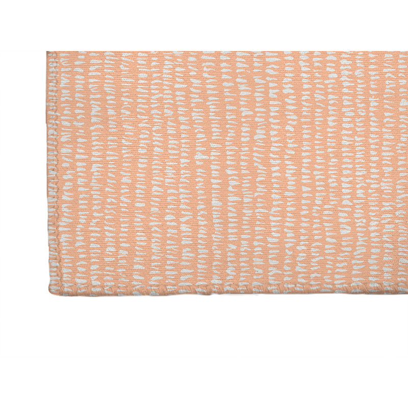 Crops Slate Kids Play Mat, Peach/Orange, Rectangle 2' x 3'