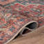 Tapis traditionnel Savina - tissage plat lavable avec envers antidérapant-1966433493