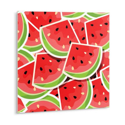 Cezaria 30cm x 30cm PVC Mosaic Tile in Red