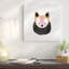« little arctique fox », impression sur toile-72715443-72715441-72715442