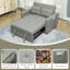 Nencho 2 Seater Sofa Bed, 120 cm Convertible Bed Settee-1872143191