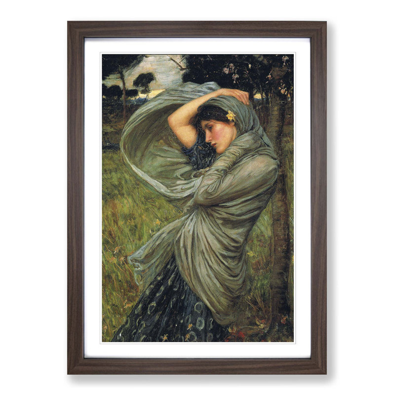 Boreas - Framed Print, Walnut