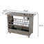 Chariot de bar en osier Puerta (tabouret non inclus)