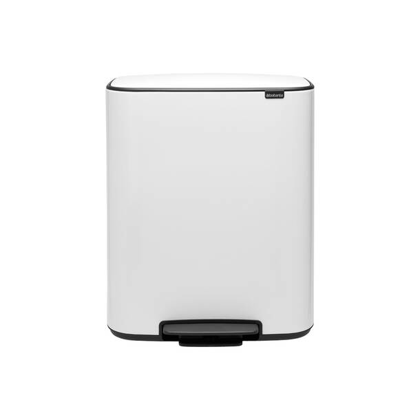 Brabantia Bo Dual Compartment Laundry Hamper 2 x 11.9 Gallon (23.8 ...