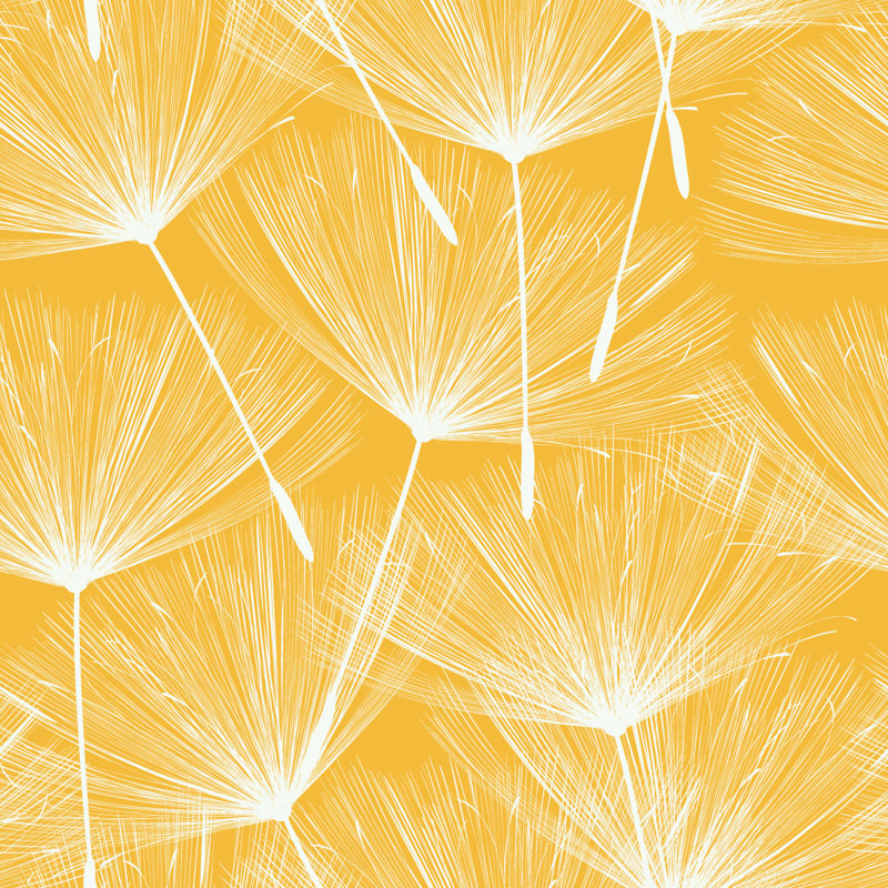 Floral Tile, 2.08' W x 10.42' L