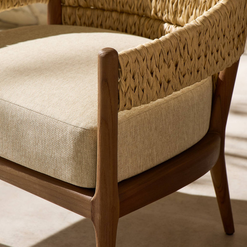 Atwood Outdoor Teak Lounge Chair
