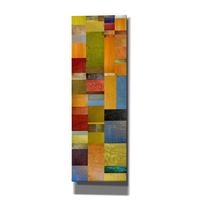 " Color Panels With Green Grass " by Michelle Calkins