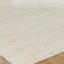 Meridian Shoreline Ivory Wool Hand Knotted Area Rug-831447308