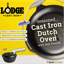 Lodge - Cast Iron Round Casserole-19625628
