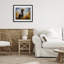 «Brown Bird Hunting Dog», reproduction encadrée sous verre, design by Creative Studio-1518383640-1518383622