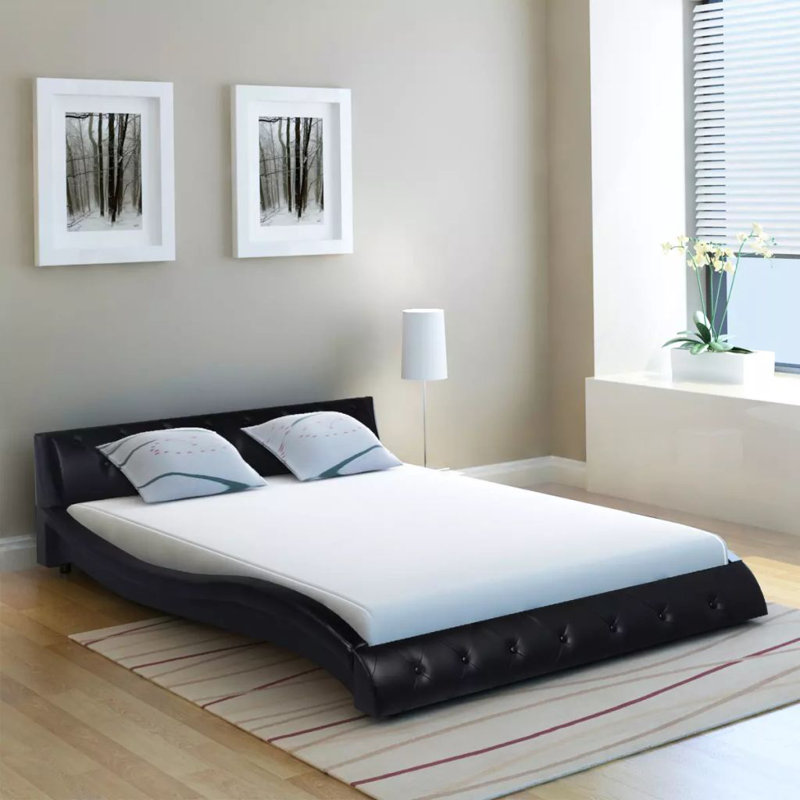 Lucio Bed, Kingsize (5'), Black