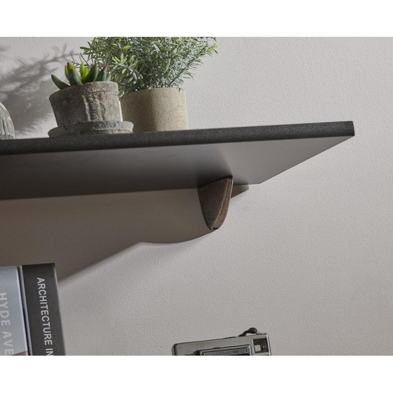 Tablette noire Gallery 12X32 avec supports Pelican