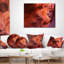 Coussin lombaire à paysage magique Canyon Antelope