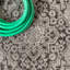 Tapis intérieur / extérieur gris / noir Nate Boho Medallion-221513339