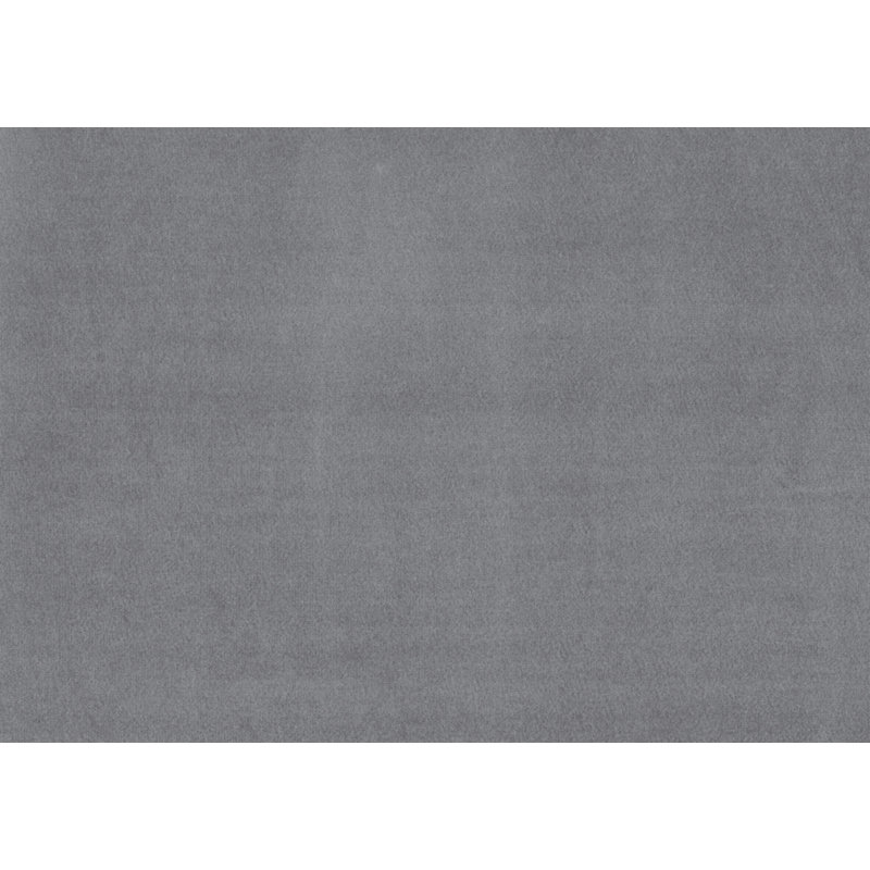 Fauteuil en velours rembourré avec dossier capitonné, Gris foncé
