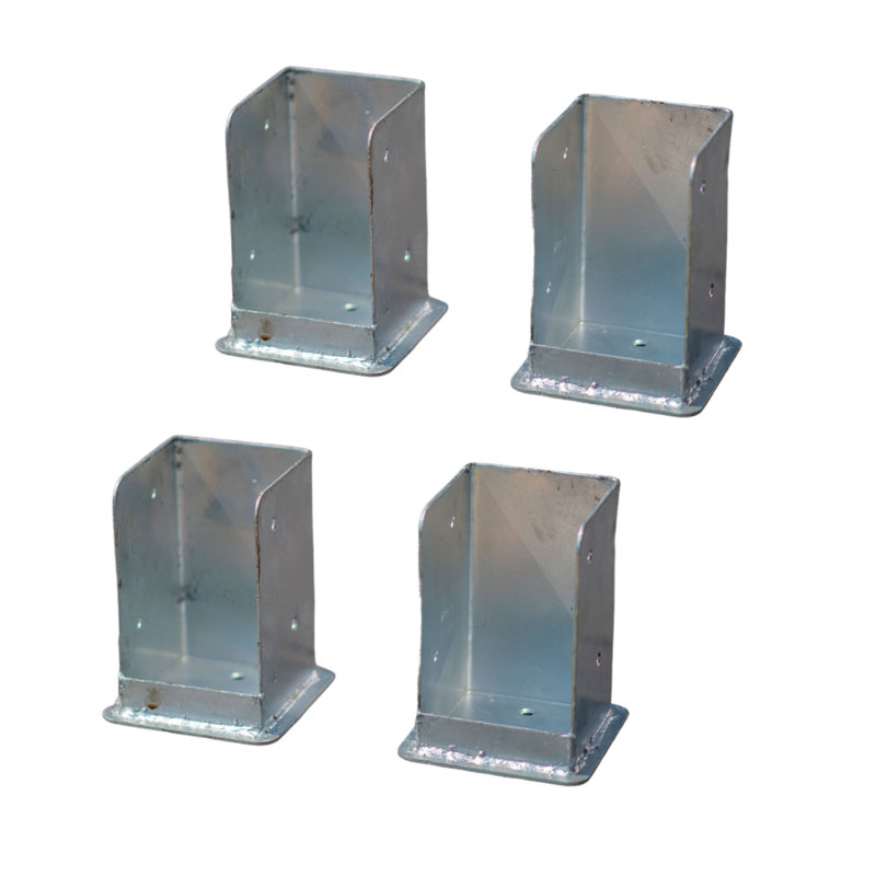 Vita Gray Metal Hardware for Pergola
