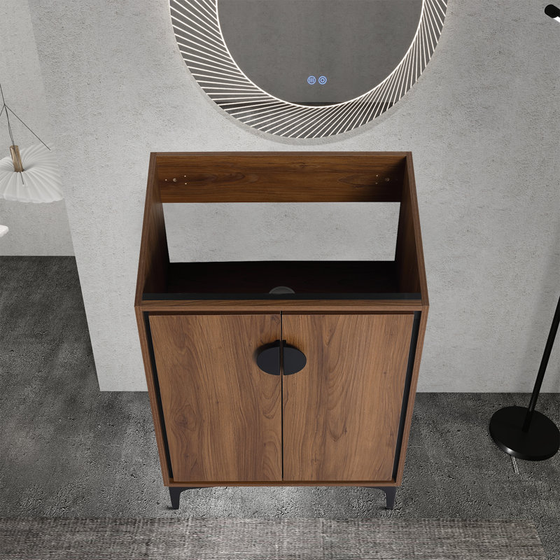 Cania 23.44'' Single Bathroom Vanity Base Only