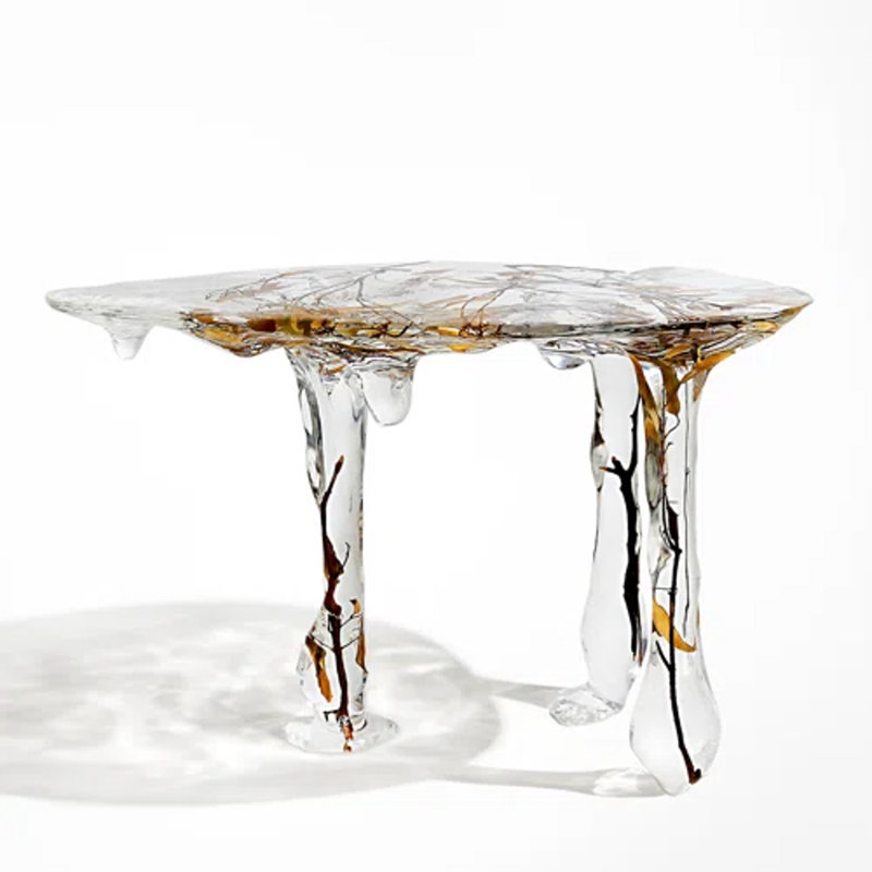 Crystal Branched Adorned Coffee Table