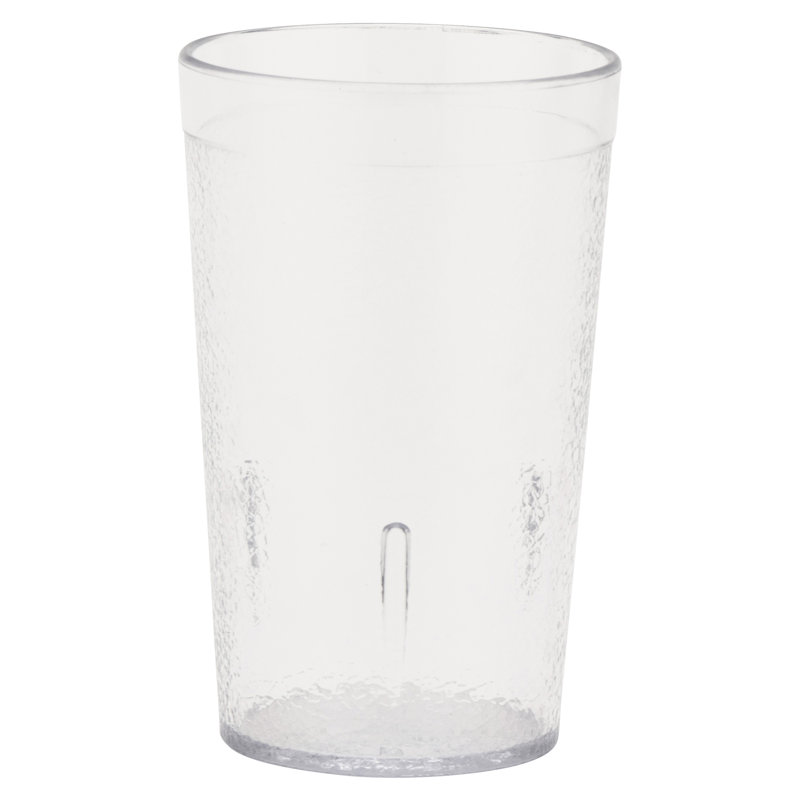 GET Gobelets de restaurant en plastique robustes, Transparent, Verre