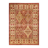 Classic One-of-a-Kind 4' 2" X 5' 10" Hand Knotted Area Rug