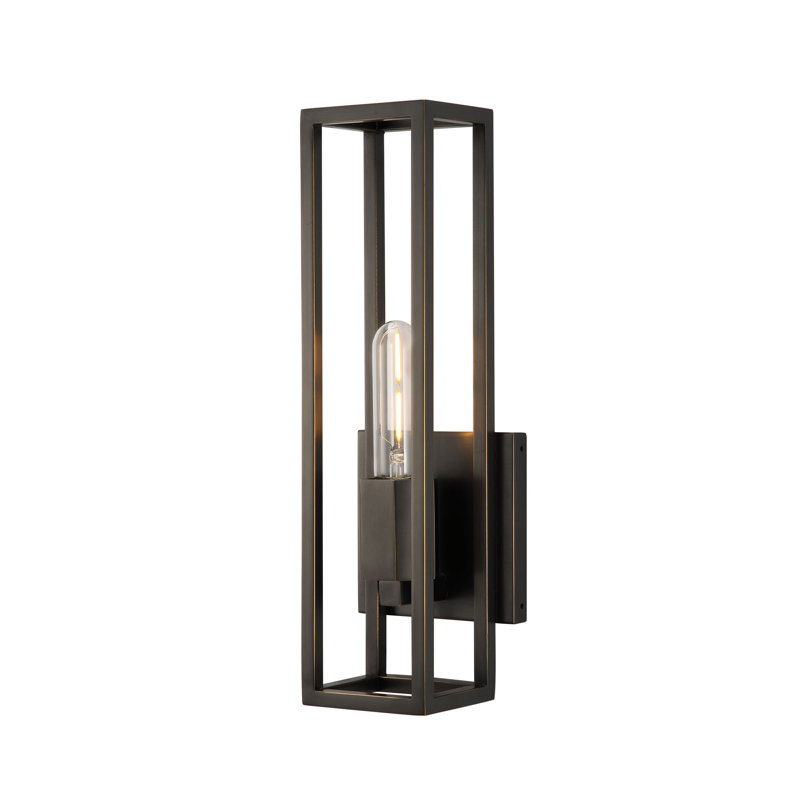 Altero Flush Mounted Sconce, Urban Bronze