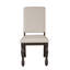 Table et chaises rembourrées Brown-1524636553