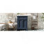 Armoire de salle de bain 24 po avec portes à fermeture douce et tablette réglable, meuble-lavabo avec lavabo en céramique-1480317835-1480317832
