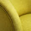 Fauteuil à oreilles Modern, structure en bois massif, vert arachide, 23,6 po x 26,0 po x 26,4 po | Tissu 100% polyester, facile à nettoyer | 32 coussins en mousse pour un confort ultime | Style rustique et du sud-ouest pour la maison et l'hôtel-1731296763