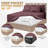 Luxury 1000 Thread Count Certified Egyptian Cotton Solid Extra Deep Pocket 4 Piece Bed Sheet Set-88850322-88850327