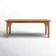 Summerton 48'' Teak Outdoor Coffee Table