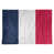 Bleu marine / blanc / rouge écarlate