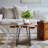Solid Wood Top Single Coffee Table