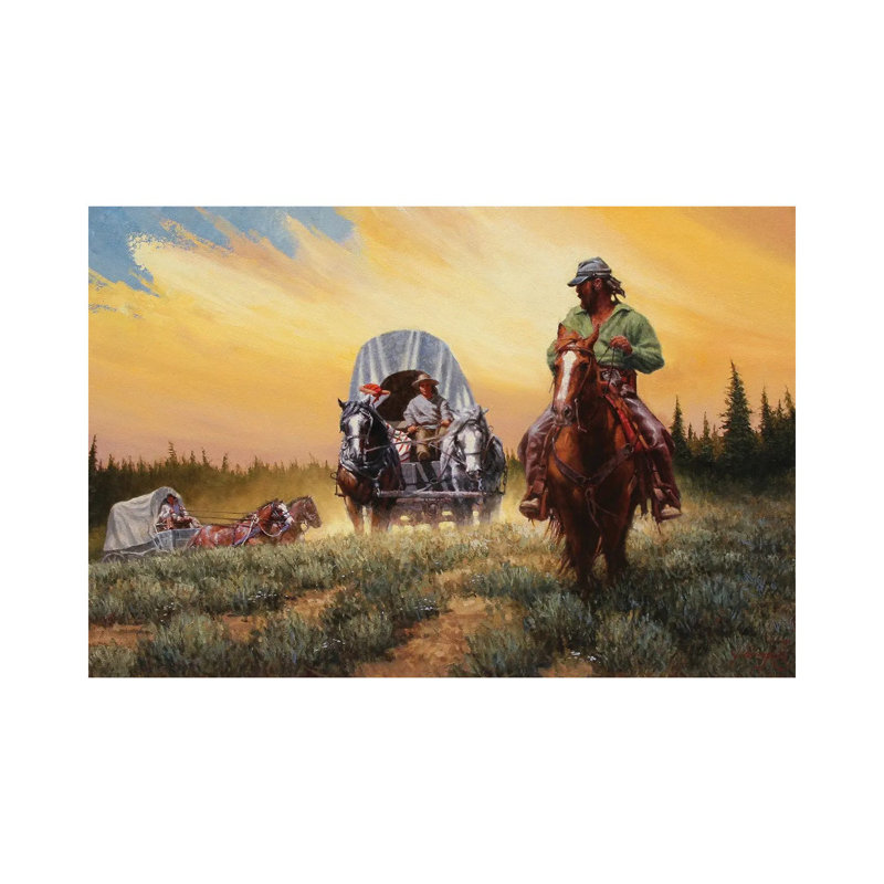 A New Land by Joe Velazquez - Wrapped Canvas Print, 20.32 cm H x 30.48 cm W