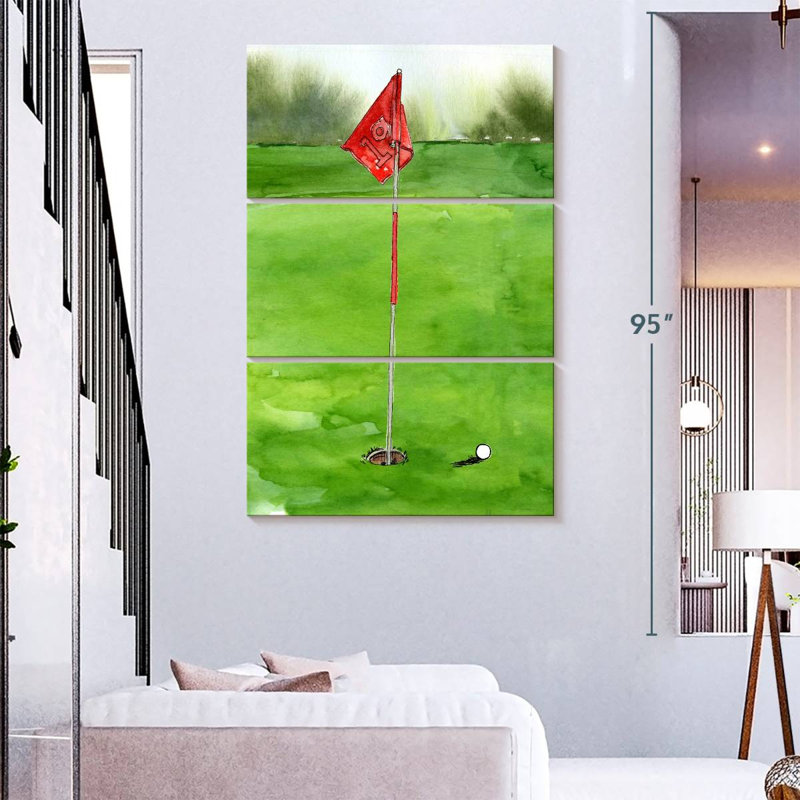 Sireci Tee Off Time I, 32" H x 20" W