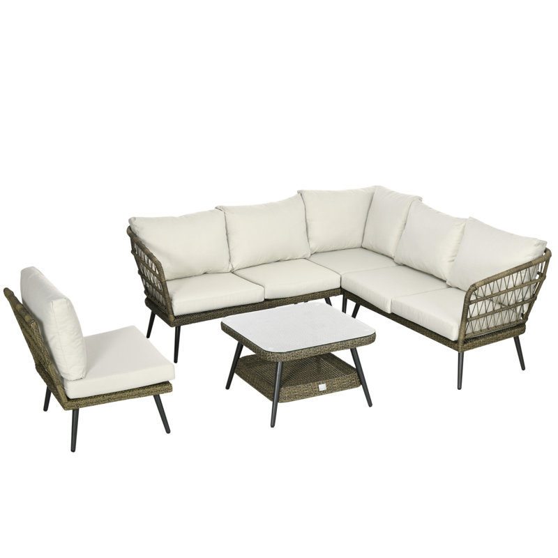 Rattan Sofa Set