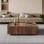 Table à thé en bois de style italien.-275105368