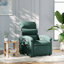 Fauteuil inclinable vidaXL, dossier / repose-pieds réglable, tissu-97814370