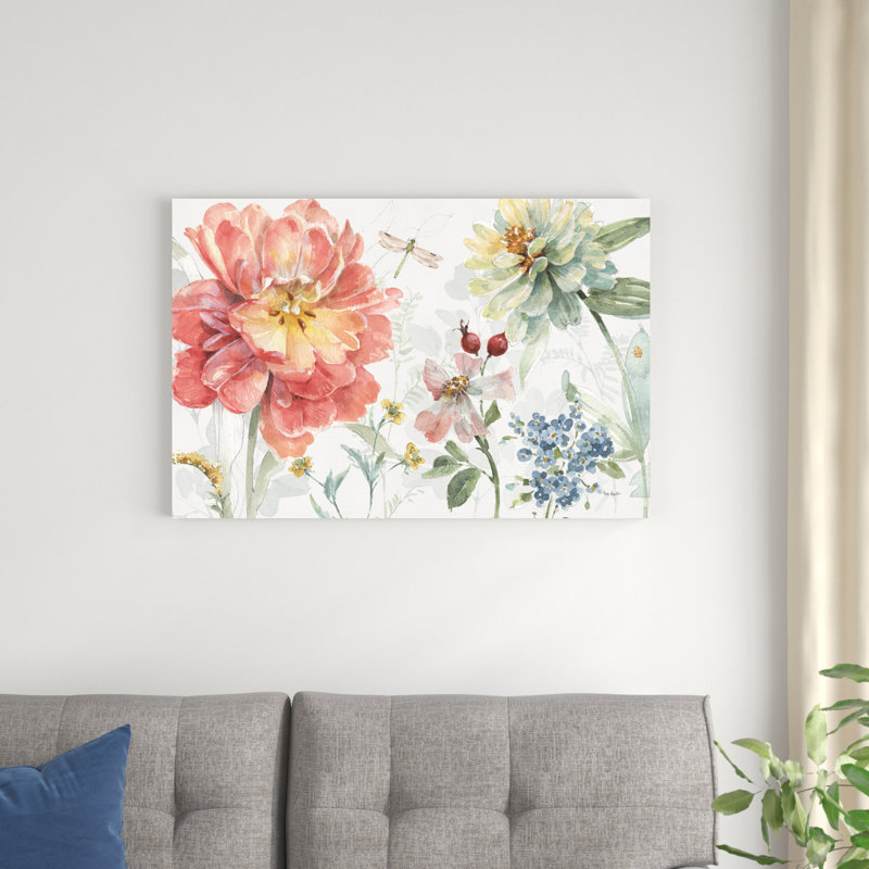 " Spring Meadow I ", 36" H x 24" W