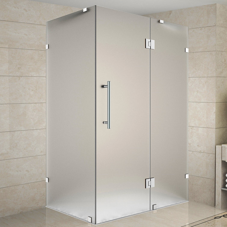 Avalux 33" x 72" Rectangle Hinged Shower Enclosure