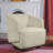Modern Upholstered Swivel Barrel Chair, Accent Chairs with Wood Base for Living Room, Performance Fabric-1586131293
