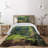 Forest Rustic Polyester Coverlet