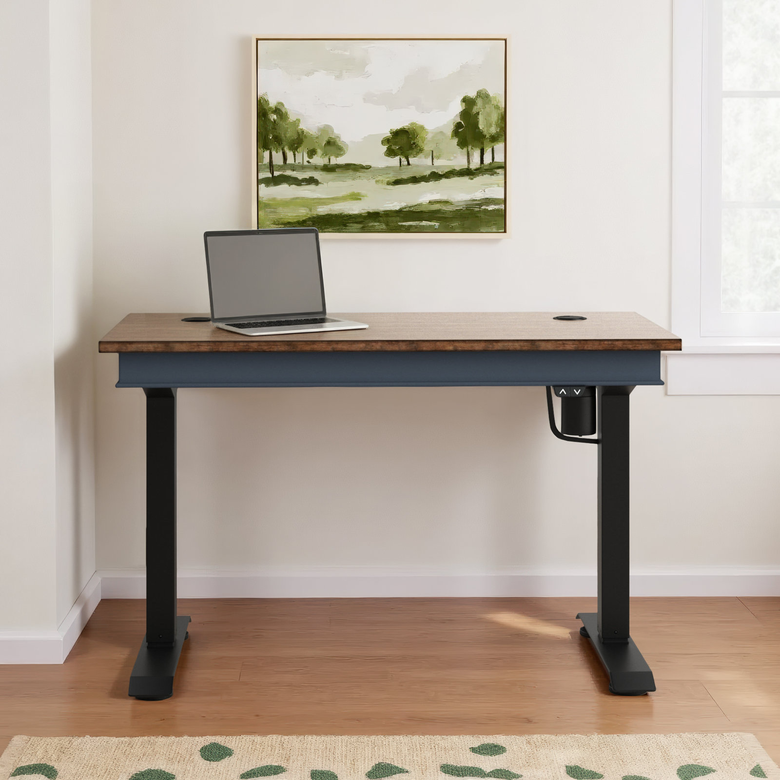 Vivienne Yes Standing Desk, Blue