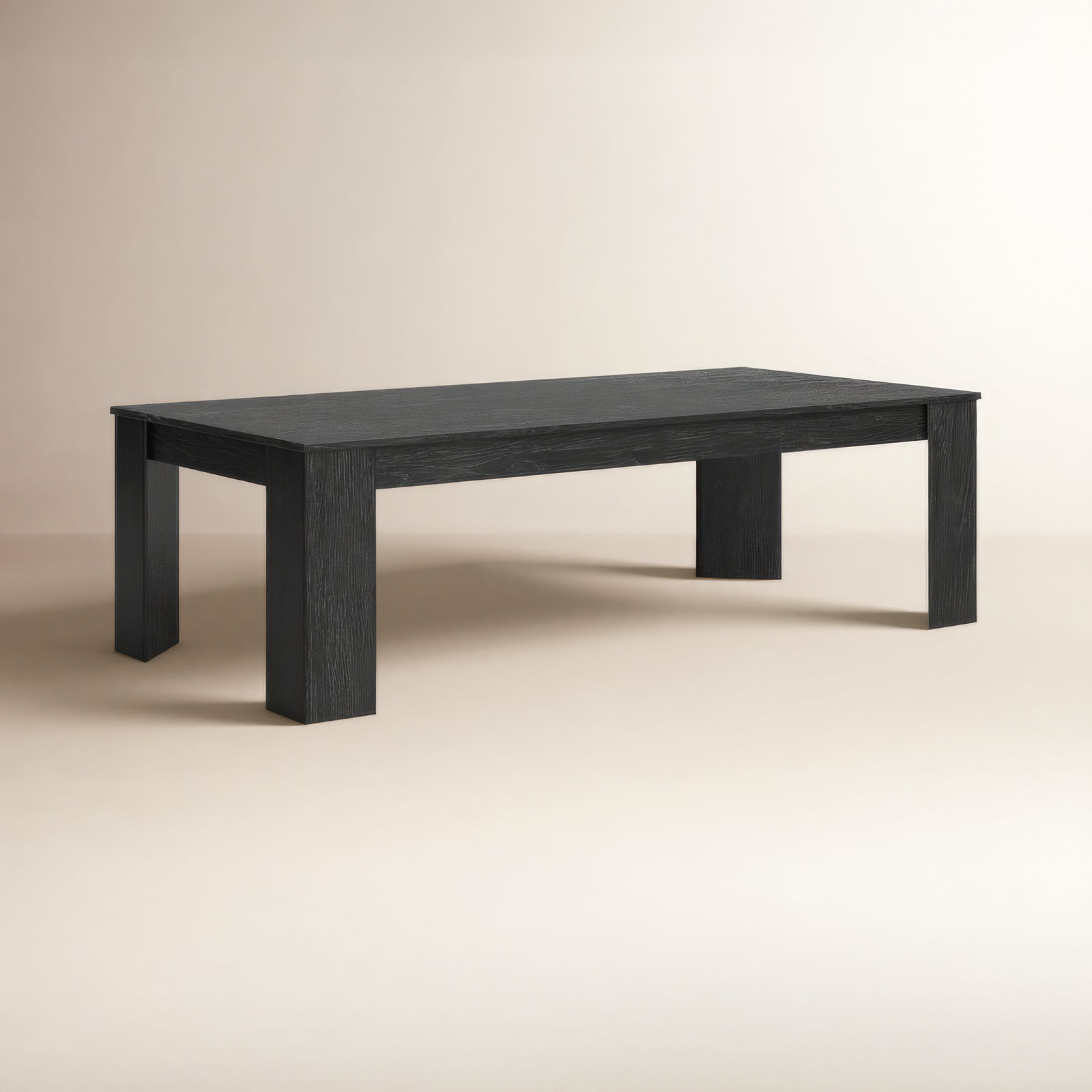 Payton 54" Coffee Table, Black