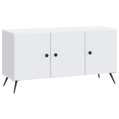 Unfinished TV Stand for TVs up to 43" with Fireplace Included