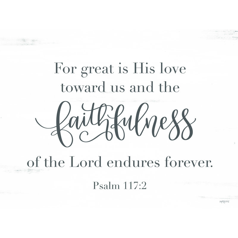 Faithfulness - Wrapped Canvas Print, 12" H x 16" W  