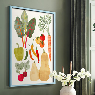 Garden Offering II Framed Print - Solid Wood